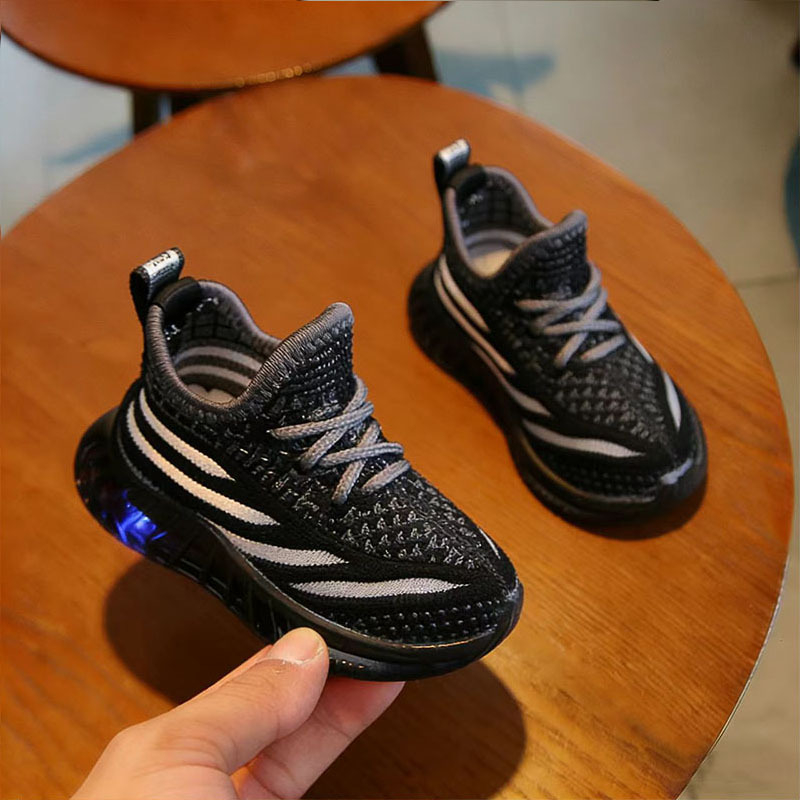Παιδικά παπούτσια από δίχτυωτό ύφασμα, slip-on, με σόλες EVA τύπου ζελέ