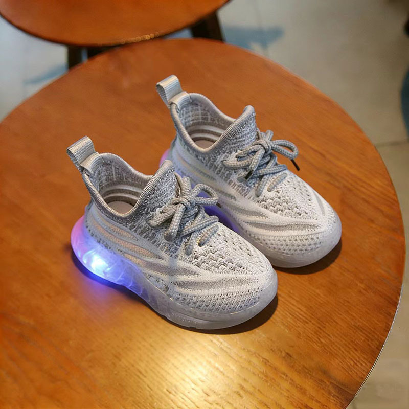 Παιδικά παπούτσια από δίχτυωτό ύφασμα, slip-on, με σόλες EVA τύπου ζελέ