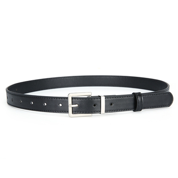Γυναικεία ζώνη PU για τζιν με αγκράφα τύπου pin — casual, πολυχρηστική, κορεατικό στυλ