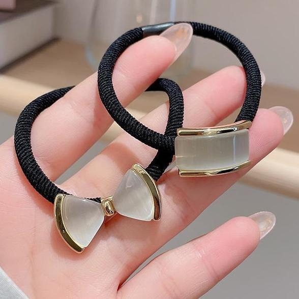 Macskaszem köves hajgumi coc készítéséhez, koreai stílusú, elegáns és rugalmas