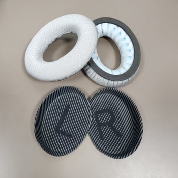 Покритие за слушалки Bose QC35 II QC25 QC15 AE2 с футболна мрежеста материя и гъбено уплътнение