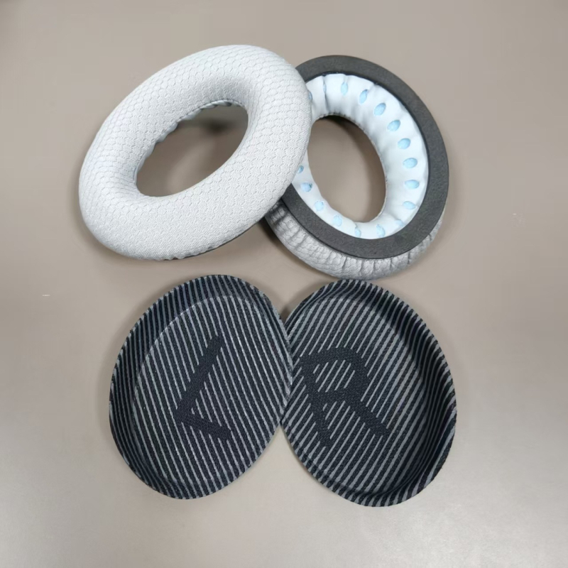 Покритие за слушалки Bose QC35 II QC25 QC15 AE2 с футболна мрежеста материя и гъбено уплътнение