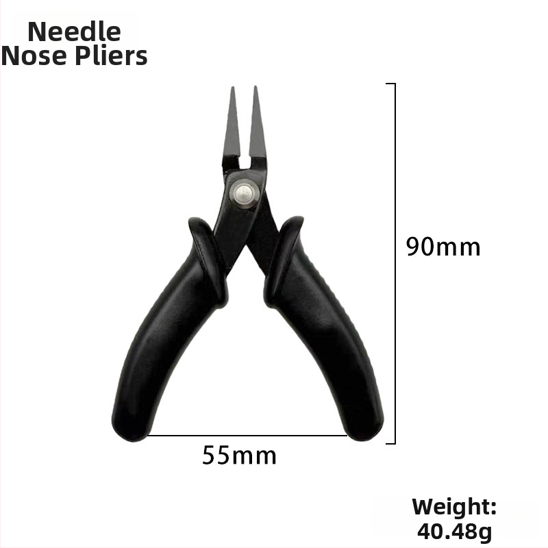 Set de unelte Gundam model: Needle-nose pliers, gate-nipper și diagonal cutting pliers pentru asamblarea modelului