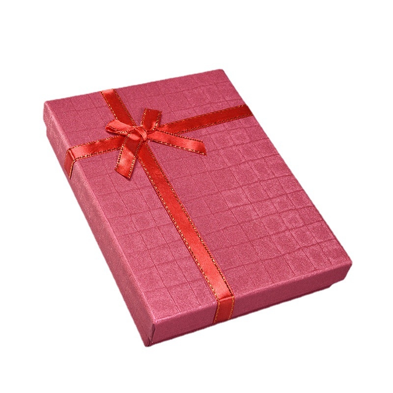 Κουτί συσκευασίας κοσμημάτων 12x16 cm με κορδέλα για κολιέ, δαχτυλίδι και σκουλαρίκια – δώρο