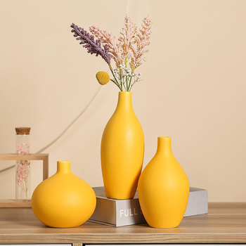 Jane Ermei Ceramics άσπρο πορσελάνινο βάζο διακοσμητικό για κομψή οικιακή διακόσμηση