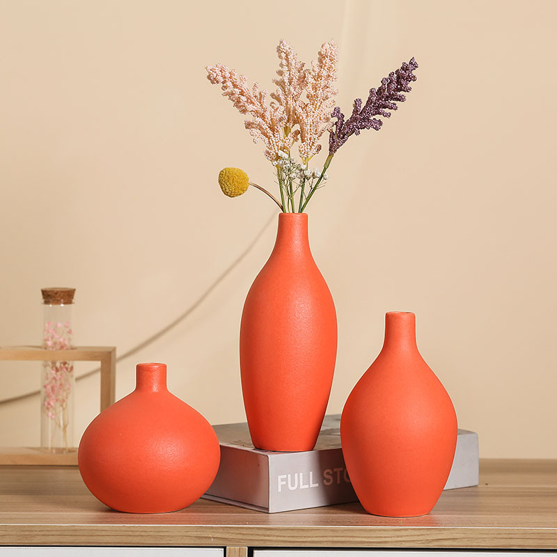 Jane Ermei Ceramics άσπρο πορσελάνινο βάζο διακοσμητικό για κομψή οικιακή διακόσμηση