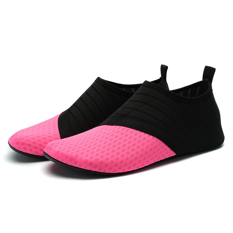 Pantofi de fitness indoor cu talpă moale și covoraș de acupresiune, încălțăminte de antrenament antiderapant pentru aerobic, dans, alergare și yoga pe podea