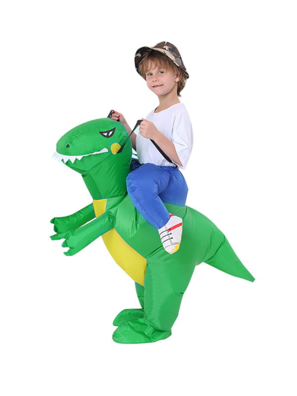 Φουσκωτό κοστούμι δεινοσαύρου Jurassic για παιδιά – ενδυματολογική παράσταση για την Ημέρα του Παιδιού, παράσταση σε νηπιαγωγείο