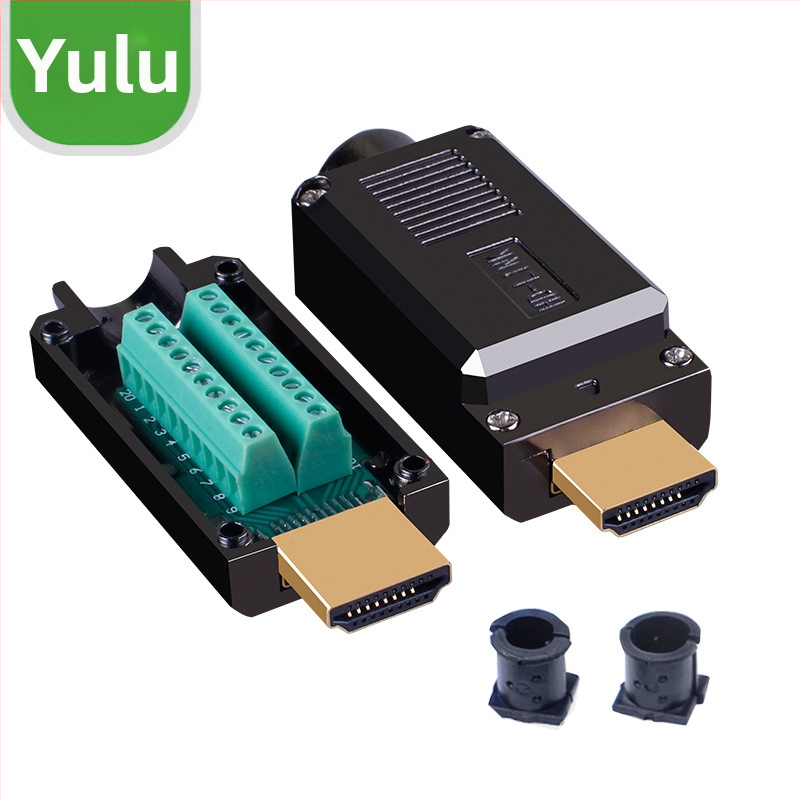 Bezpájkovaný HDMI zástrčkový modul s rozvodnou skrinkou, High-Definition Line Connector 2.0 edícia