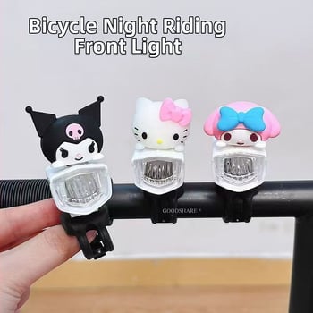 Nabíjateľné predné svetlo na bicykel pre deti, jasné a vodotesné na jazdu v noci