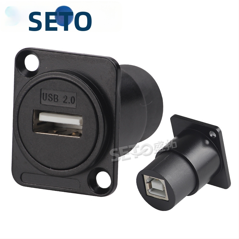Shengtuo D-type 2.03.0 modulová zásuvka USB inštalácia dát dvojpriechodová dokovacia stanica 86 panelový rozhranie skrinky