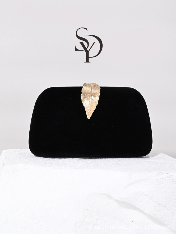 Γυναικεία βελούδινη βραδινή clutch, ρετρό έμπνευση από cheongsam, μικρή crossbody σουέδ τσάντα