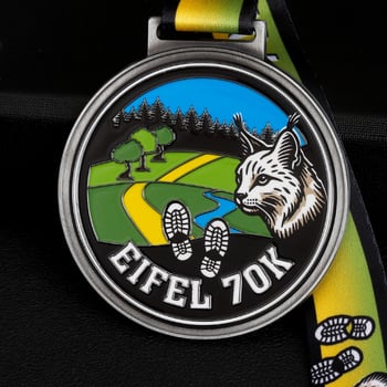 Egyedi fém érmek hegymaratoni eseményekre, zománcozott díszérmek, futóverseny plakettek