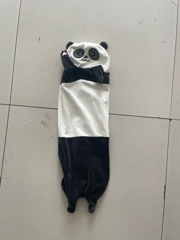 Μεγάλο panda λούτρινο μαξιλάρι-κούκλα για ύπνο, μακριά πόδια, δώρο γενεθλίων για παιδιά