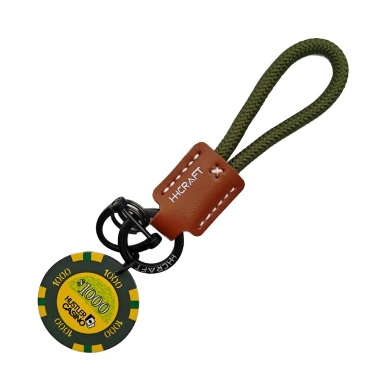 Breloc din piele de vită cu zar ceramic, talisman norocos pentru mașină, pandant personalizat pentru cuplu