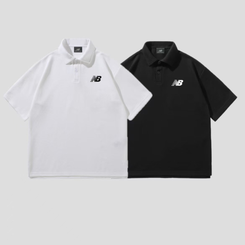 Ανδρικό polo με κοντό μανίκι, καλοκαιρινό casual, βαμβακερό πικέ