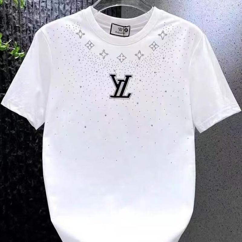 Ανδρικό κοντομάνικο T-shirt με μοτίβο αστέρα, premium streetwear, εξειδικευμένος σχεδιασμός