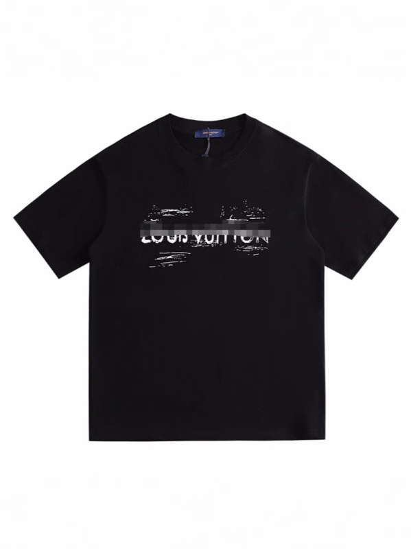 Unisex βαμβακερή T-shirt με εκτύπωση γκράφιτι, χαλαρή γραμμή, κοντά μανίκια, καλοκαίρι