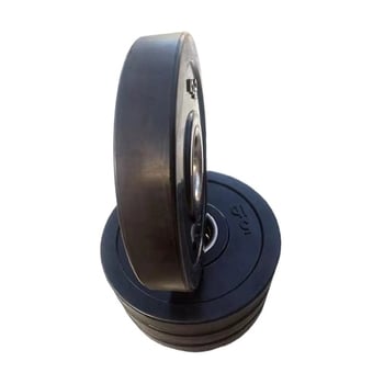 Λαστιχένιοι δίσκοι για μπάρα, 2,5–25 kg, 51 mm εσωτερική διάμετρος, αντιολισθητικοί
