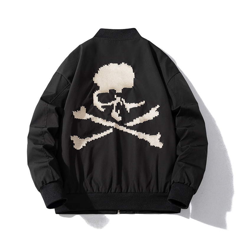 MA1 μπομπερ τζάκετ, λεπτό, ιαπωνικό streetwear, σκούρο στυλ, άνοιξη και φθινόπωρο, Unisex
