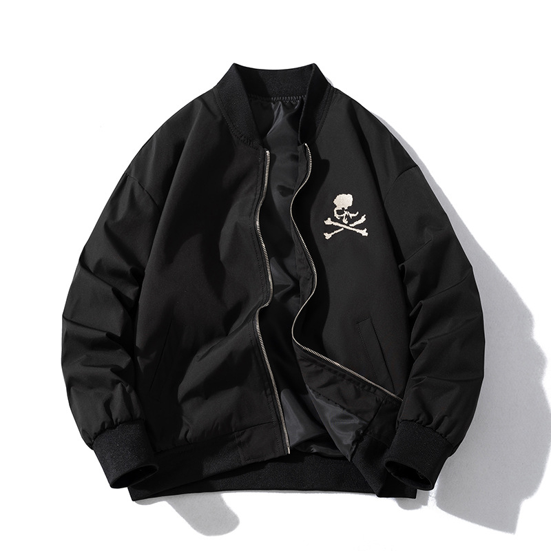 MA1 μπομπερ τζάκετ, λεπτό, ιαπωνικό streetwear, σκούρο στυλ, άνοιξη και φθινόπωρο, Unisex