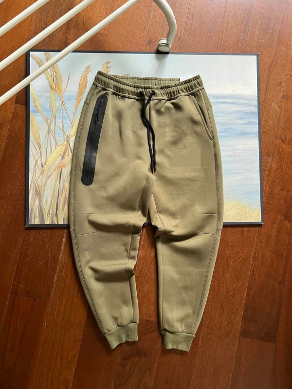 Ανδρικά jogger παντελόνια με πλευρικό φερμουάρ και γάντζο, καθημερινά αθλητικά παντελόνια