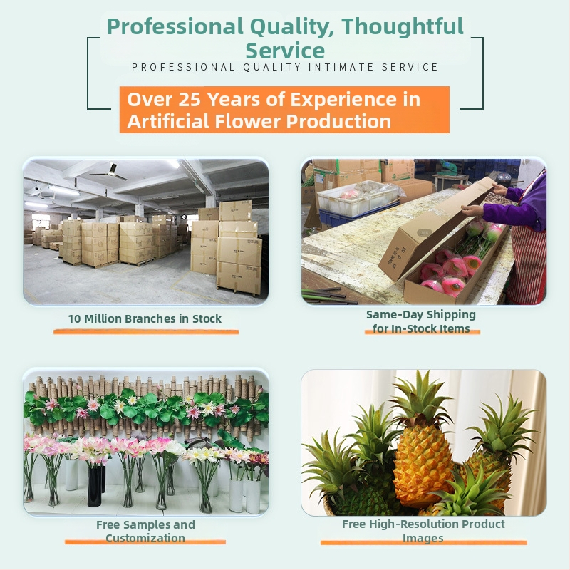 Model realist de ananas din fructe artificiale pentru decorarea mobilierului și recuzita foto, ideal pentru vitrinele magazinelor de fructe