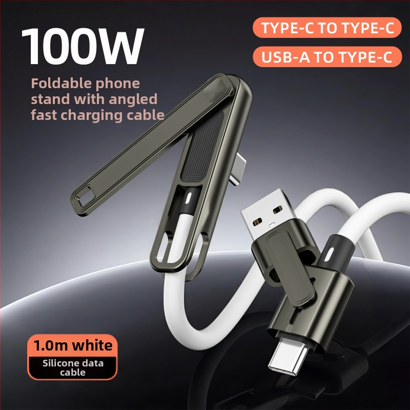 Novi 100W kabel za podatke s temeljem od tekućeg silikona i cinkovog legura za Huawei i Apple telefone
