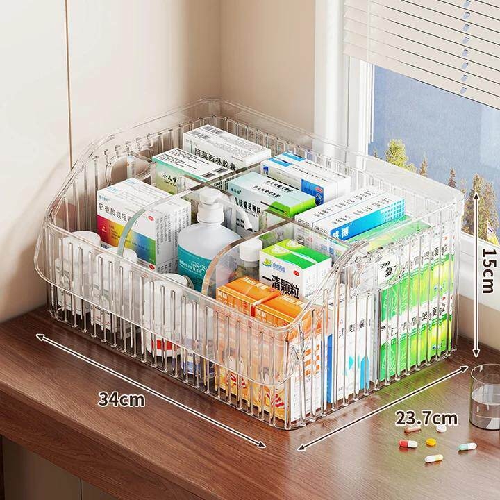 Organizator de unguente în tuburi, raft compact de depozitare a medicamentelor pentru uz casnic