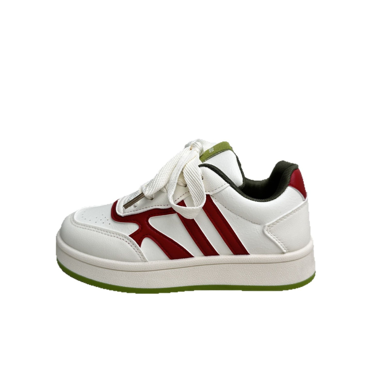 Adidași de pânză pentru femei, primăvară, albi, talie joasă, șireturi, stil coreean, căptușeală din plasă respirabilă