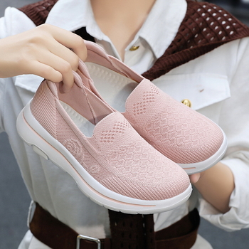 Γυναικεία καλοκαιρινά slip-on παπούτσια για περπάτημα – ελαφριά, αναπνέοντα, αντιολισθητικά, casual για εξωτερικούς χώρους