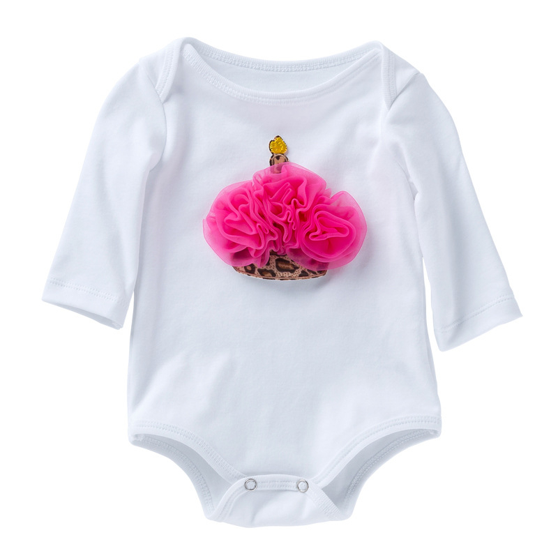 Salopetă de bebeluți cu mâneci lungi din bumbac de înaltă calitate, 0-2 ani, costum unic primăvară-toamnă