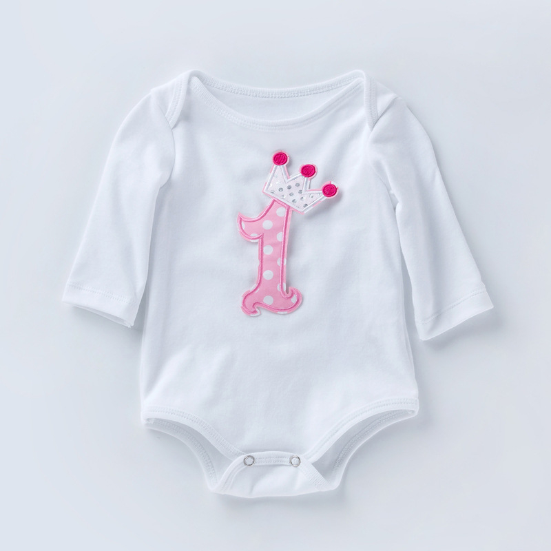 Salopetă de bebeluți cu mâneci lungi din bumbac de înaltă calitate, 0-2 ani, costum unic primăvară-toamnă
