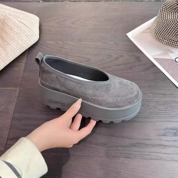 2026 άνοιξη μόδας γυναικείοι slip-on loafers, ελαφριά και άνετα, με παχιά σόλα