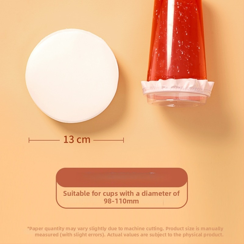 Jednorazový tesniaci papier proti úniku pre poháre s priemerom 98 mm a 90 mm