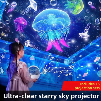 Projektor hviezdnej oblohy Galaxy – zasnený darček k narodeninám, stropné nočné svetlo do spálne