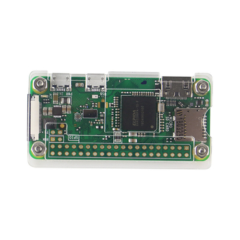 Ακρυλική θήκη για Raspberry Pi Zero W/WH με ψύκτρα, σε τρία χρώματα