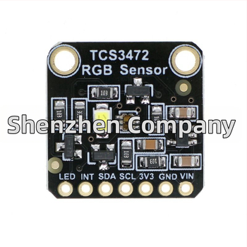 Senzor rozpoznávania farieb TCS34725 s RGB, modul senzora okolitého svetla, rozhranie I2C, kompatibilný s STM32