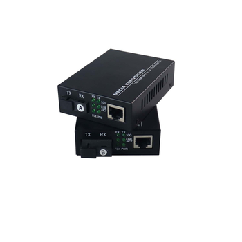 Netlink γιγαμπίτ οπτικός μετασχηματιστής ινών HTB-GS-03, HTB-3100AB, έως 25 χλμ