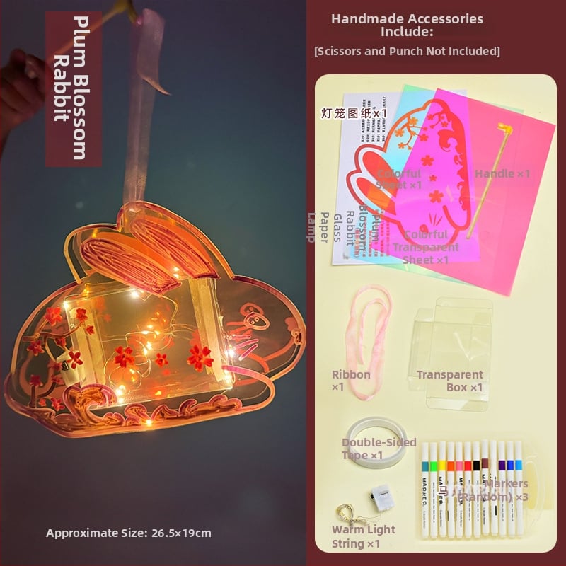 Sada farebných celofánových lampášov pre deti, hra so svetlom a tieňom pre domácich majstrov, materiály pre ručné projekčné lampy