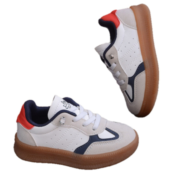 Pantofi sport pentru copii cu talpă plată, comozi, unisex, pentru activități în aer liber și antrenament zilnic