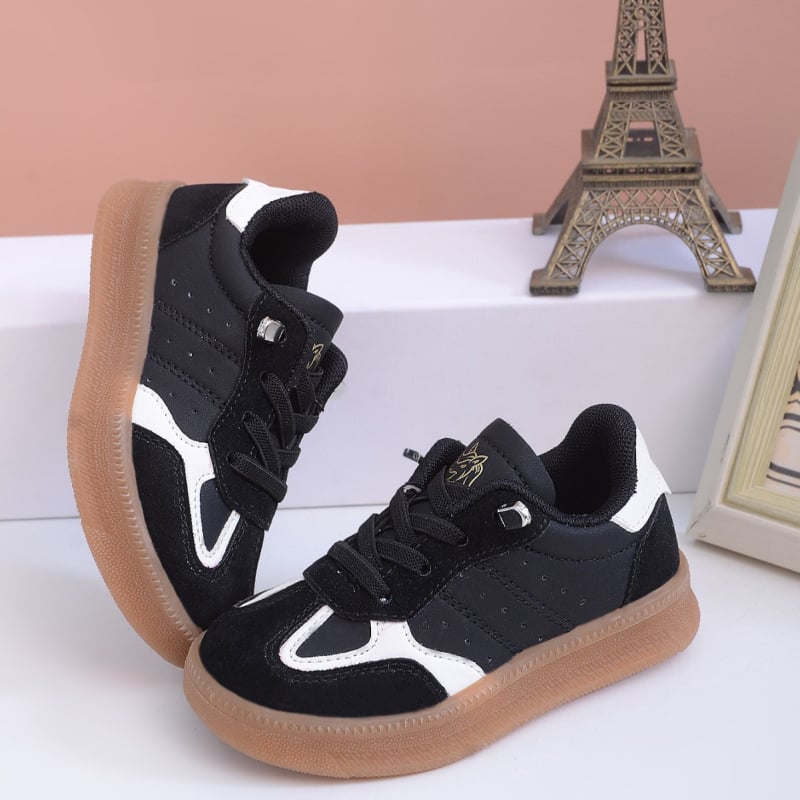 Pantofi sport pentru copii cu talpă plată, comozi, unisex, pentru activități în aer liber și antrenament zilnic