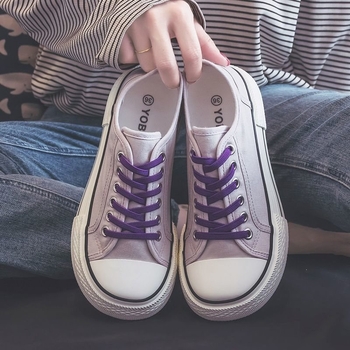 Fűző nélküli vászoncipő nőknek, nyárra, sokoldalú kényelmes casual sneakers diákoknak