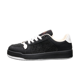 Dexun καμβά sneakers με κρύσταλλα, αναπνεύσιμα, για άνοιξη-καλοκαίρι, unisex, στυλ Χονγκ Κονγκ, 2025 νέα μόδα