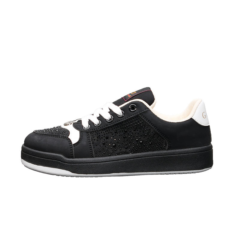 Dexun καμβά sneakers με κρύσταλλα, αναπνεύσιμα, για άνοιξη-καλοκαίρι, unisex, στυλ Χονγκ Κονγκ, 2025 νέα μόδα