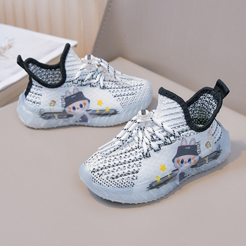 Μοντέλο 2026 για κοριτσάκια — cartoon sneakers, casual mesh παπούτσια για άνοιξη, στυλ πριγκίπισσας