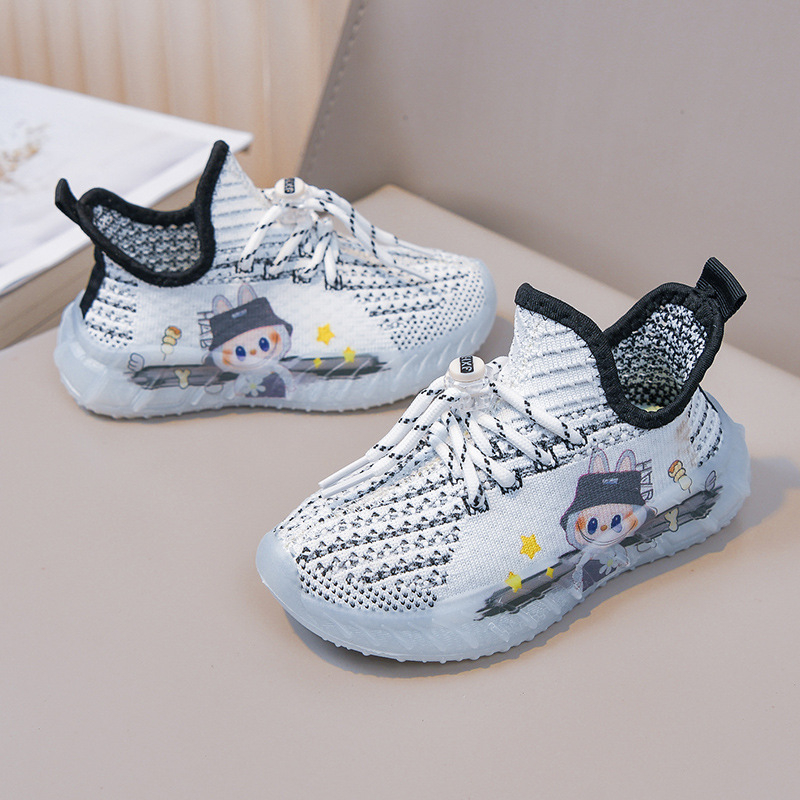 Μοντέλο 2026 για κοριτσάκια — cartoon sneakers, casual mesh παπούτσια για άνοιξη, στυλ πριγκίπισσας