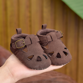 Βρεφικά σανδάλια unisex 0-1 ετών, αναπνεύσιμη μαλακή σόλα, κλειστό δάχτυλο, παπούτσια για περπάτημα