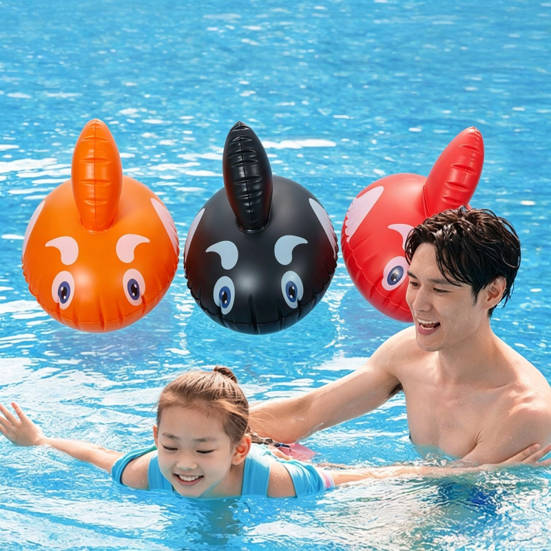 Εξωτερικά παχύτερο φουσκωτό σωσίβιο από PVC, ασφαλής πλωτήρας για εφήβους και νέους ενήλικες