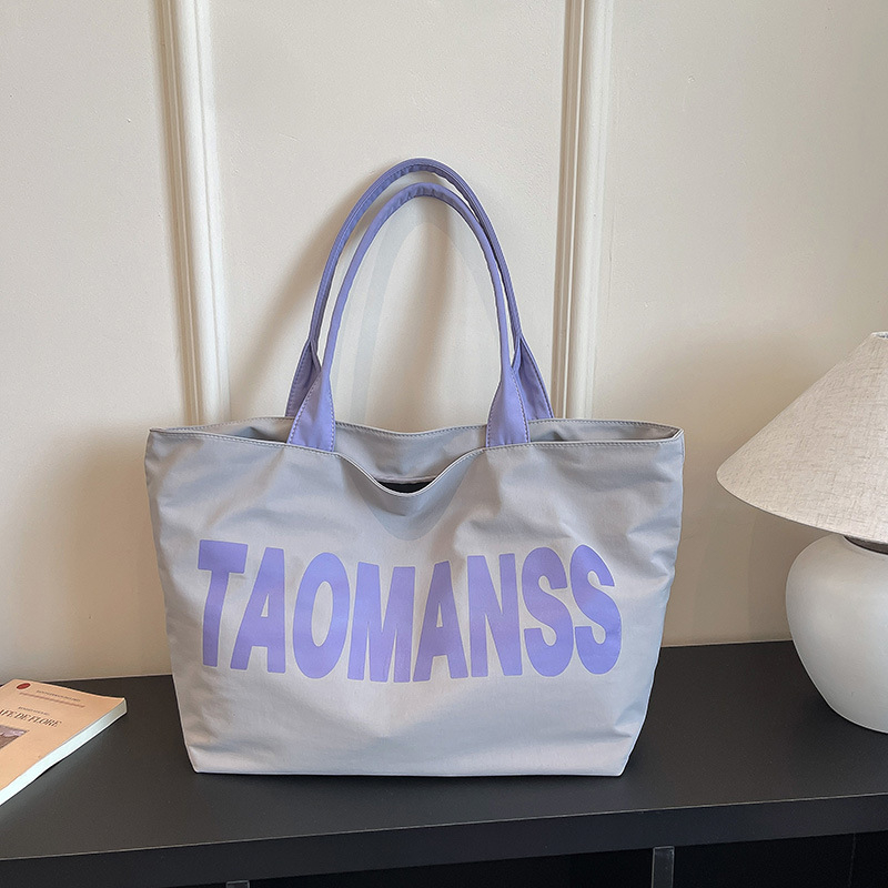 Γυναικεία τσάντα Tote μεγάλης χωρητικότητας, μοντέρνα καθημερινή τσάντα ώμου για φοιτήτριες